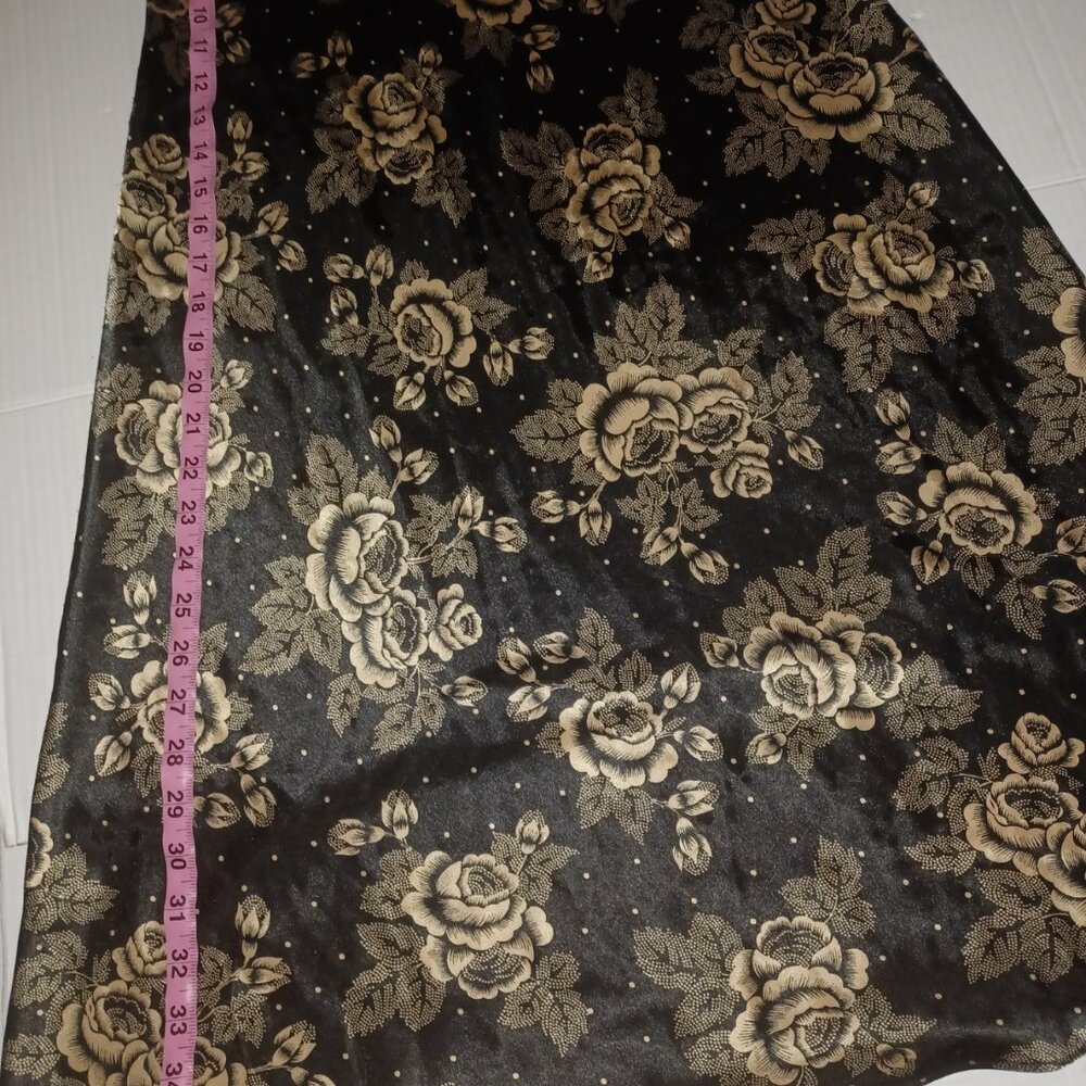 MEGAN TAYLOR FLORAL PRINT SLIP DRESS NIGHT GOWN - Picture 9 of 10